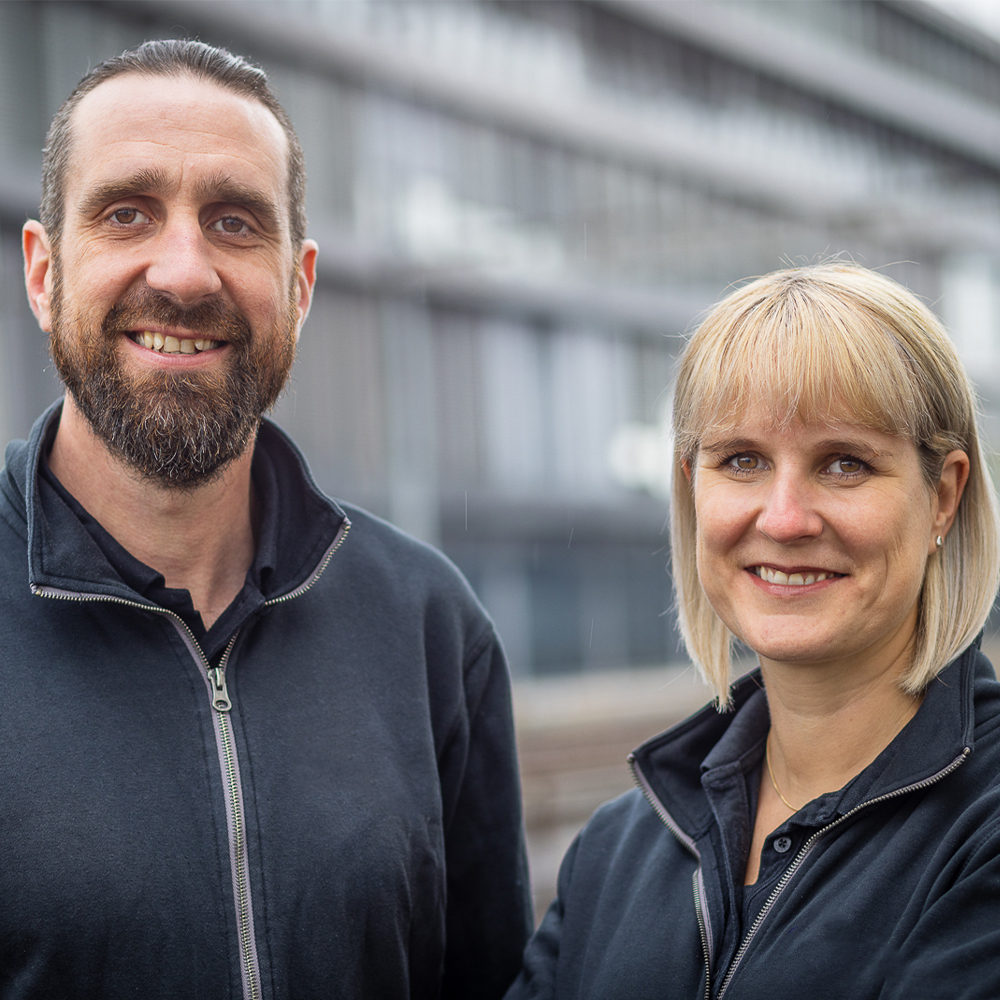 Tobias Blättler und Alexandra Blättler betreiben die Aarefahrschule in Solothurn